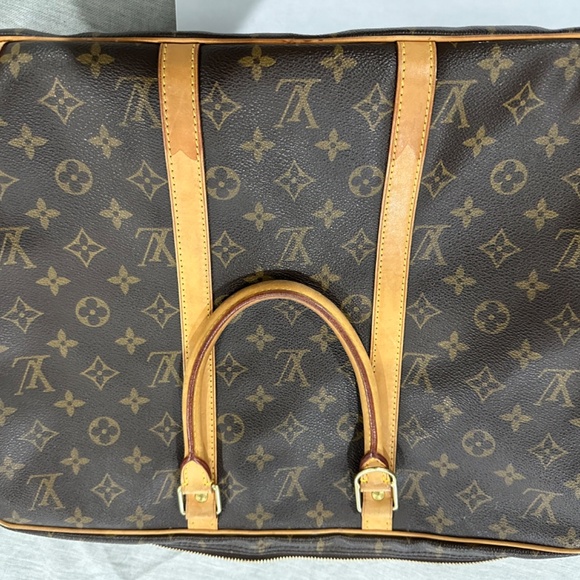 Louis Vuitton Vintage Porte Documents Voyage Monogram Canvas Briefcase Bag - Picture 6 of 7